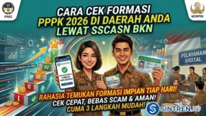 Cara Cek Formasi PPPK 2026 di Daerah Anda Lewat SSCASN BKN