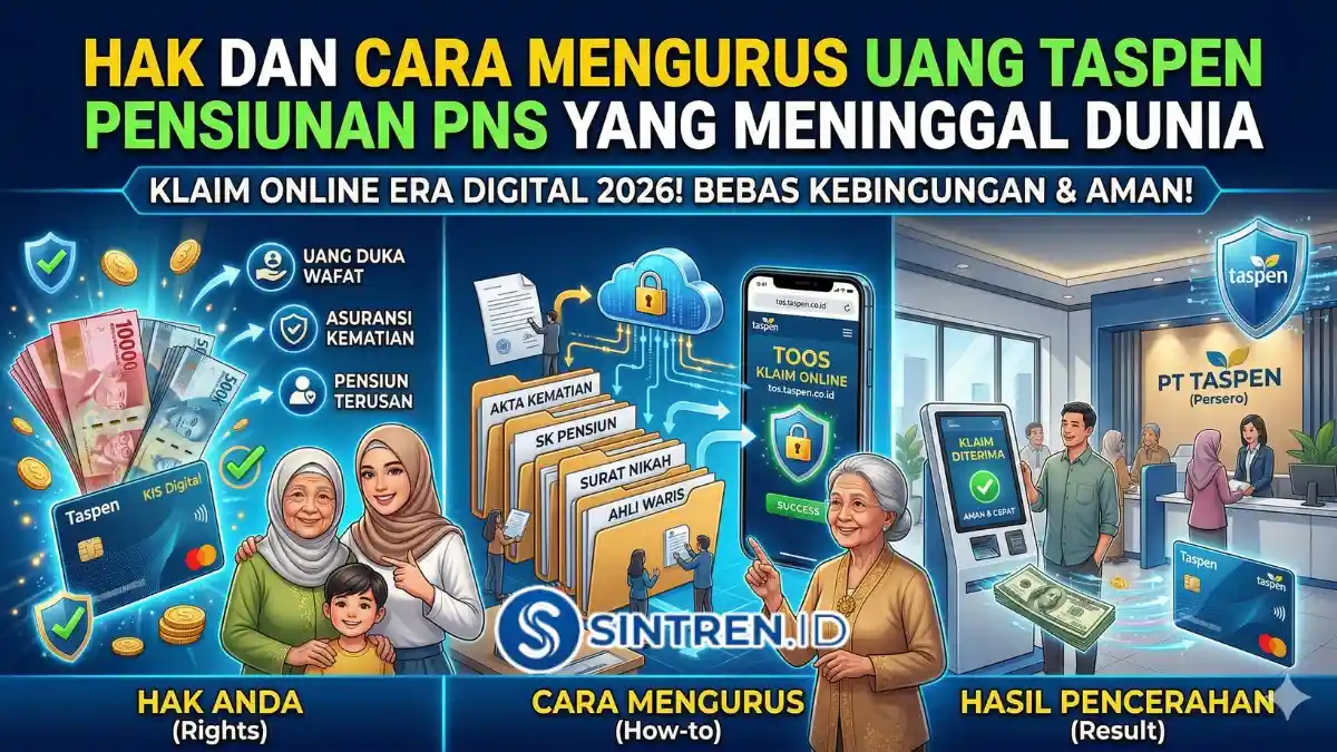 Hak dan Cara Mengurus Uang Taspen Pensiunan PNS yang Meninggal Dunia