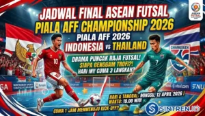 Jadwal Final ASEAN Futsal Piala Aff Championship 2026
